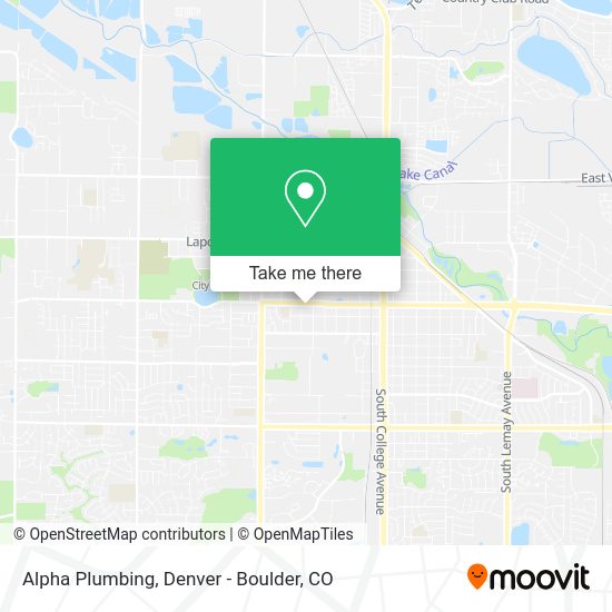 Alpha Plumbing map