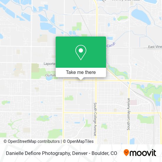 Danielle Defiore Photography map