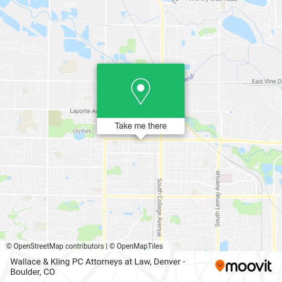 Mapa de Wallace & Kling PC Attorneys at Law
