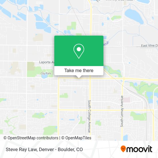 Steve Ray Law map