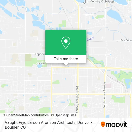 Vaught Frye Larson Aronson Architects map
