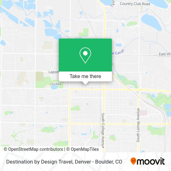 Destination by Design Travel map