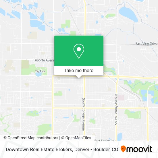 Mapa de Downtown Real Estate Brokers