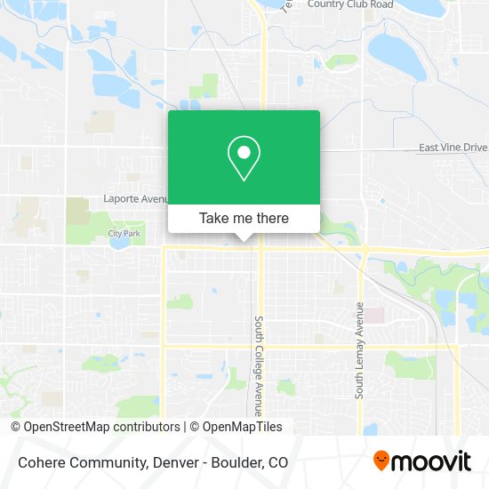 Cohere Community map