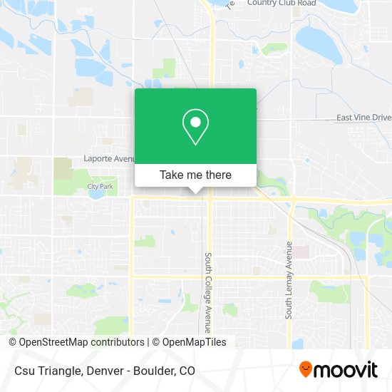 Csu Triangle map