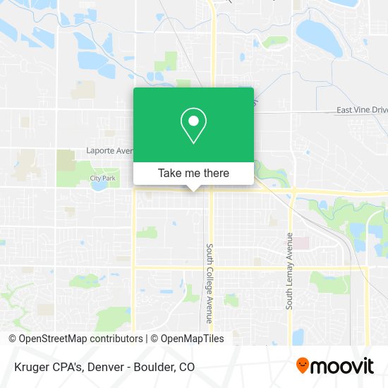 Kruger CPA's map