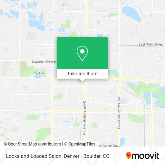 Locks and Loaded Salon map