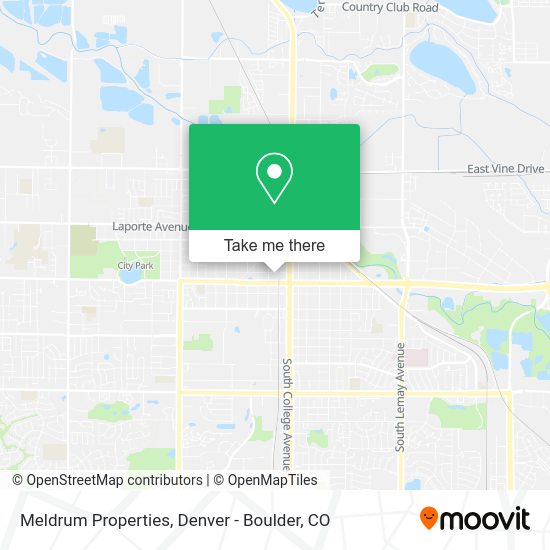 Meldrum Properties map