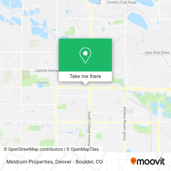 Meldrum Properties map