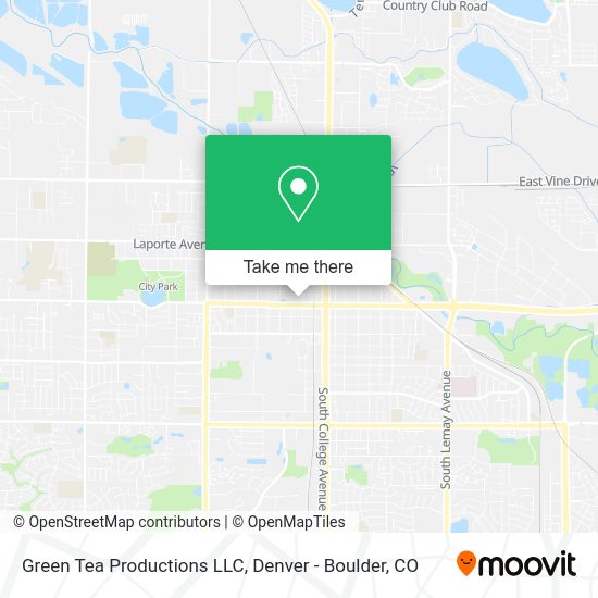 Green Tea Productions LLC map