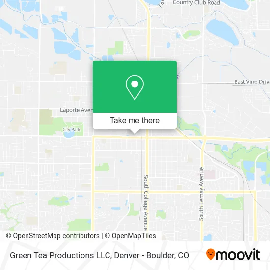 Green Tea Productions LLC map