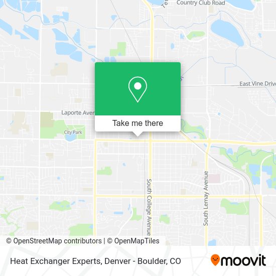 Heat Exchanger Experts map