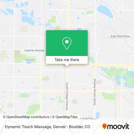 Mapa de Dynamic Touch Massage