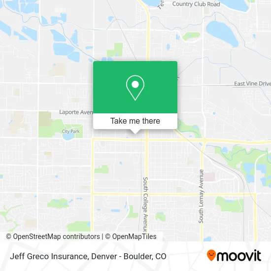 Jeff Greco Insurance map