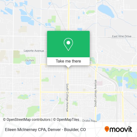 Mapa de Eileen McInerney CPA