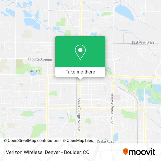 Mapa de Verizon Wireless