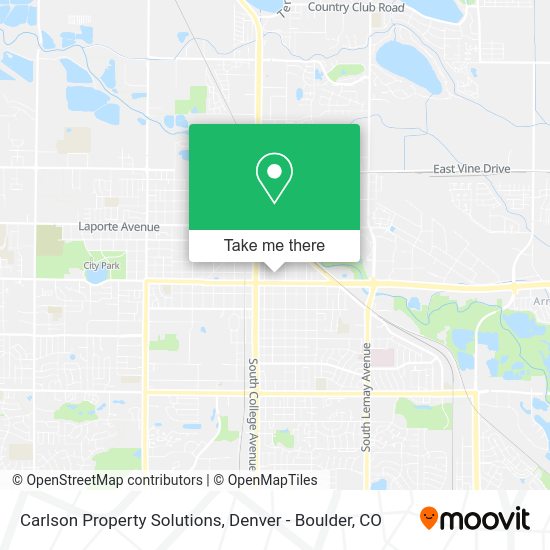 Carlson Property Solutions map