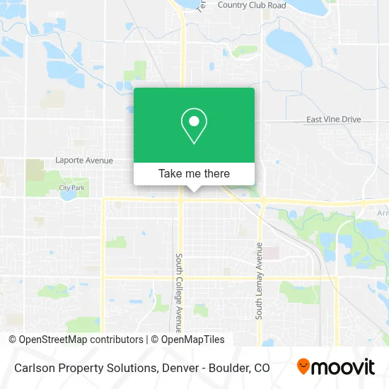 Carlson Property Solutions map