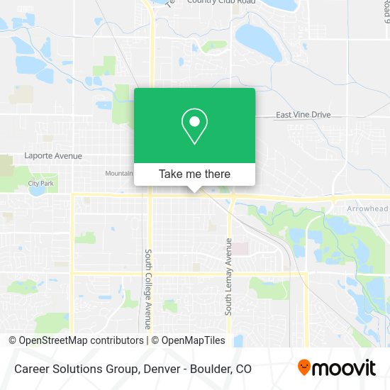 Career Solutions Group map