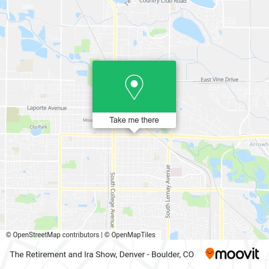 Mapa de The Retirement and Ira Show