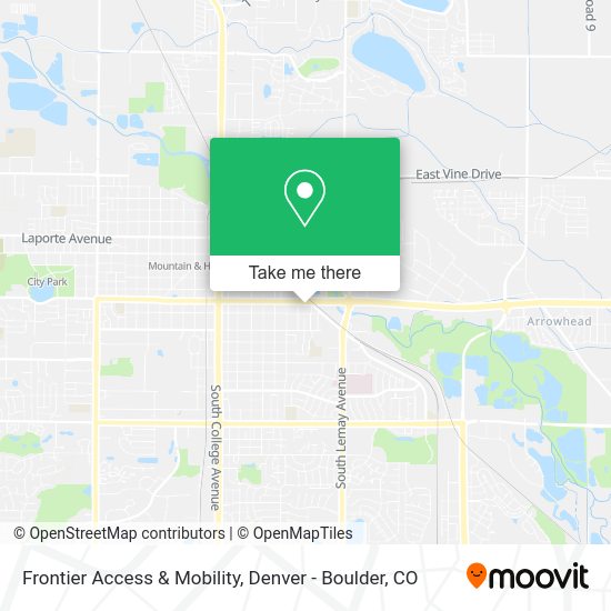 Frontier Access & Mobility map