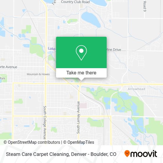 Steam Care Carpet Cleaning map