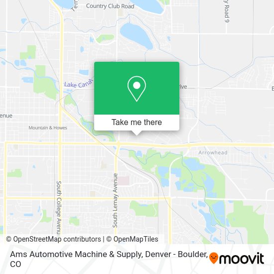 Ams Automotive Machine & Supply map