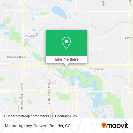 Malara Agency map