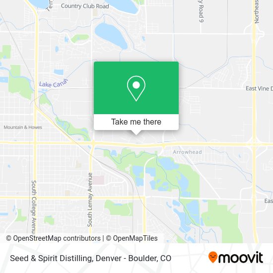 Seed & Spirit Distilling map