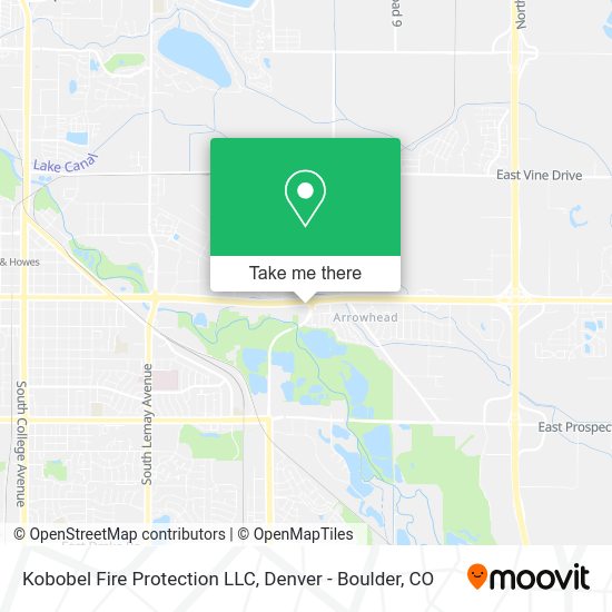 Mapa de Kobobel Fire Protection LLC