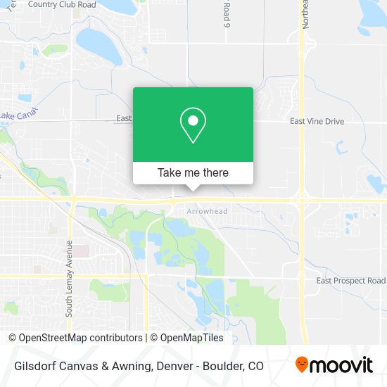 Gilsdorf Canvas & Awning map
