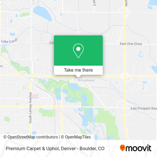 Premium Carpet & Uphol map