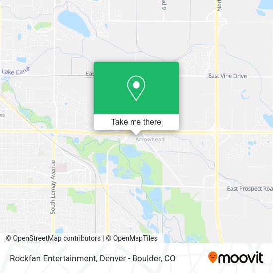 Rockfan Entertainment map