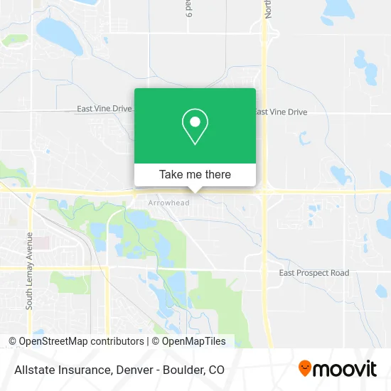 Allstate Insurance map
