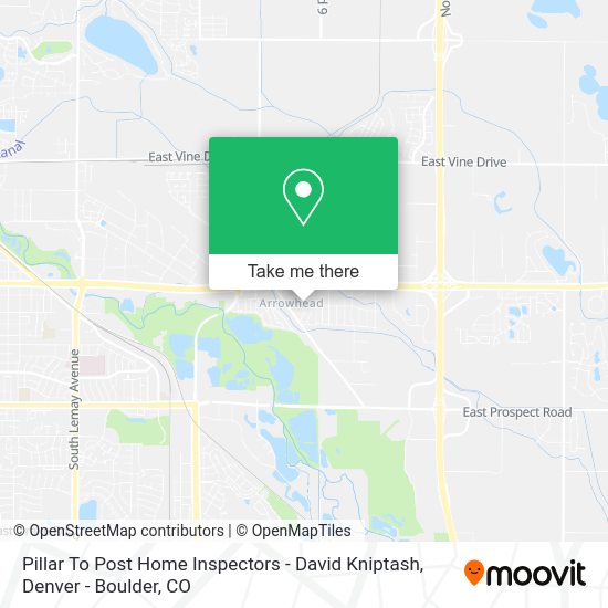 Pillar To Post Home Inspectors - David Kniptash map