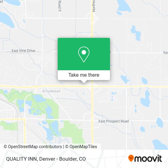 Mapa de QUALITY INN
