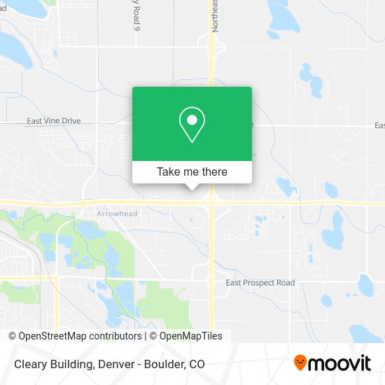 Cleary Building map