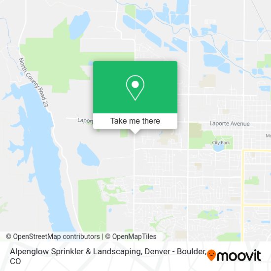 Alpenglow Sprinkler & Landscaping map