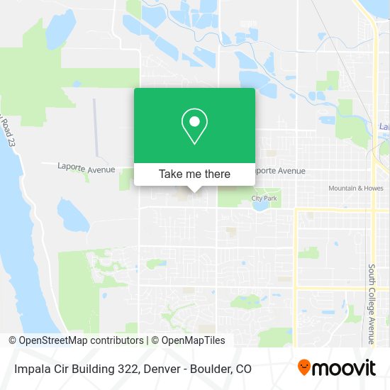 Impala Cir Building 322 map