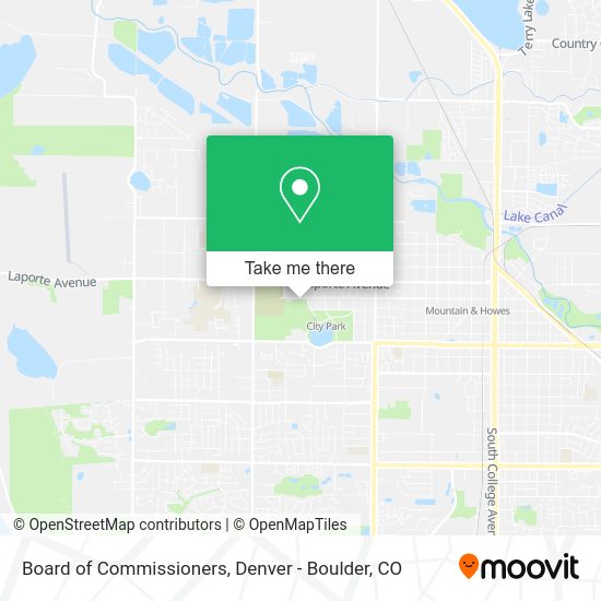 Board of Commissioners map