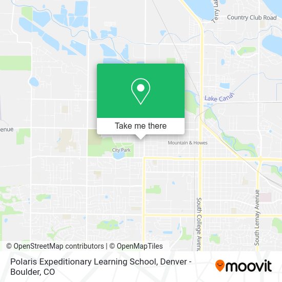 Polaris Expeditionary Learning School map