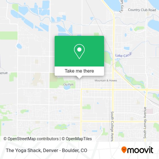 Mapa de The Yoga Shack