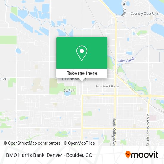 BMO Harris Bank map