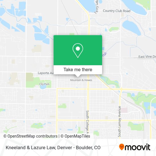 Kneeland & Lazure Law map