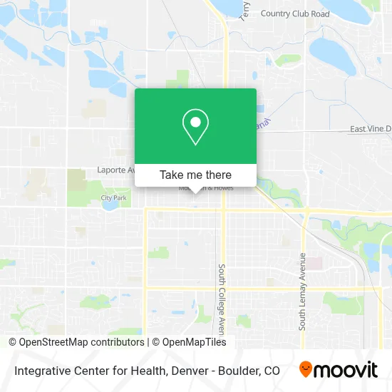 Integrative Center for Health map