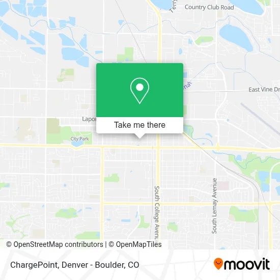 ChargePoint map