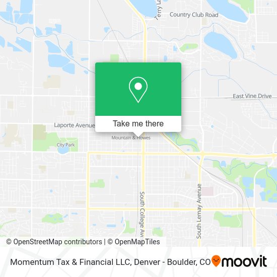 Momentum Tax & Financial LLC map