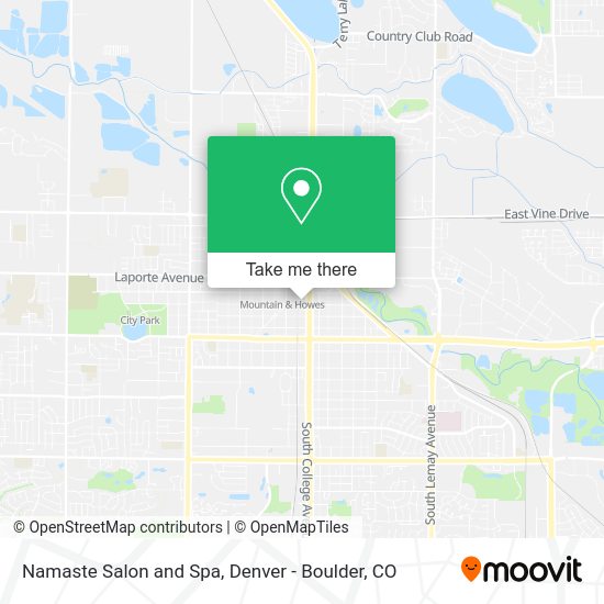 Namaste Salon and Spa map
