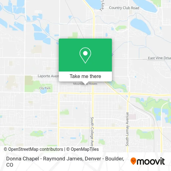 Donna Chapel - Raymond James map