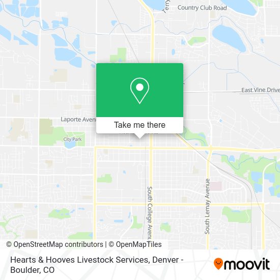 Hearts & Hooves Livestock Services map